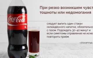 Можно ли лечить ротавирус и расстройство желудка кока-колой?