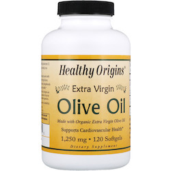 Healthy Origins, Оливковое масло холодного отжима, 1250 мг, 120 мягких желатиновых капсул
